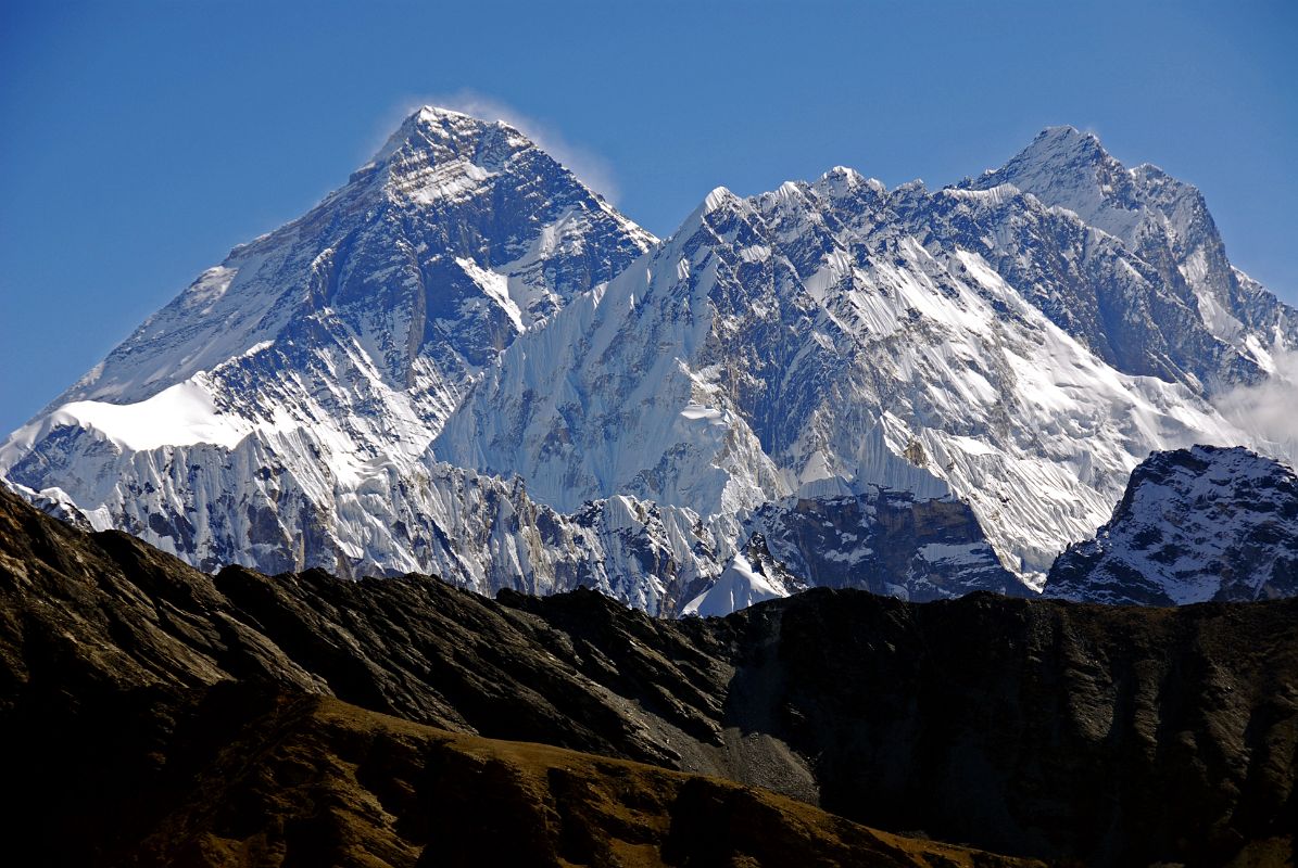 Renjo La 4-2 Everest, Nuptse, Lhotse From Renjo La